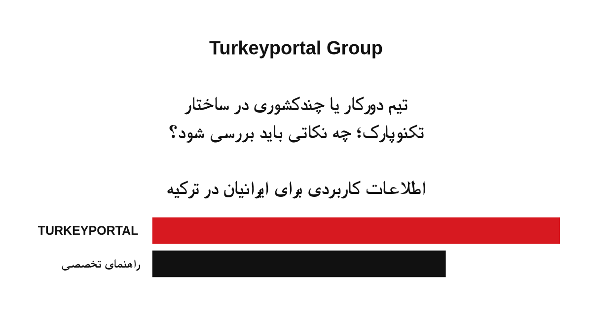 تیم دورکار یا چندکشوری در ساختار تکنوپارک؛ چه نکاتی باید بررسی شود؟