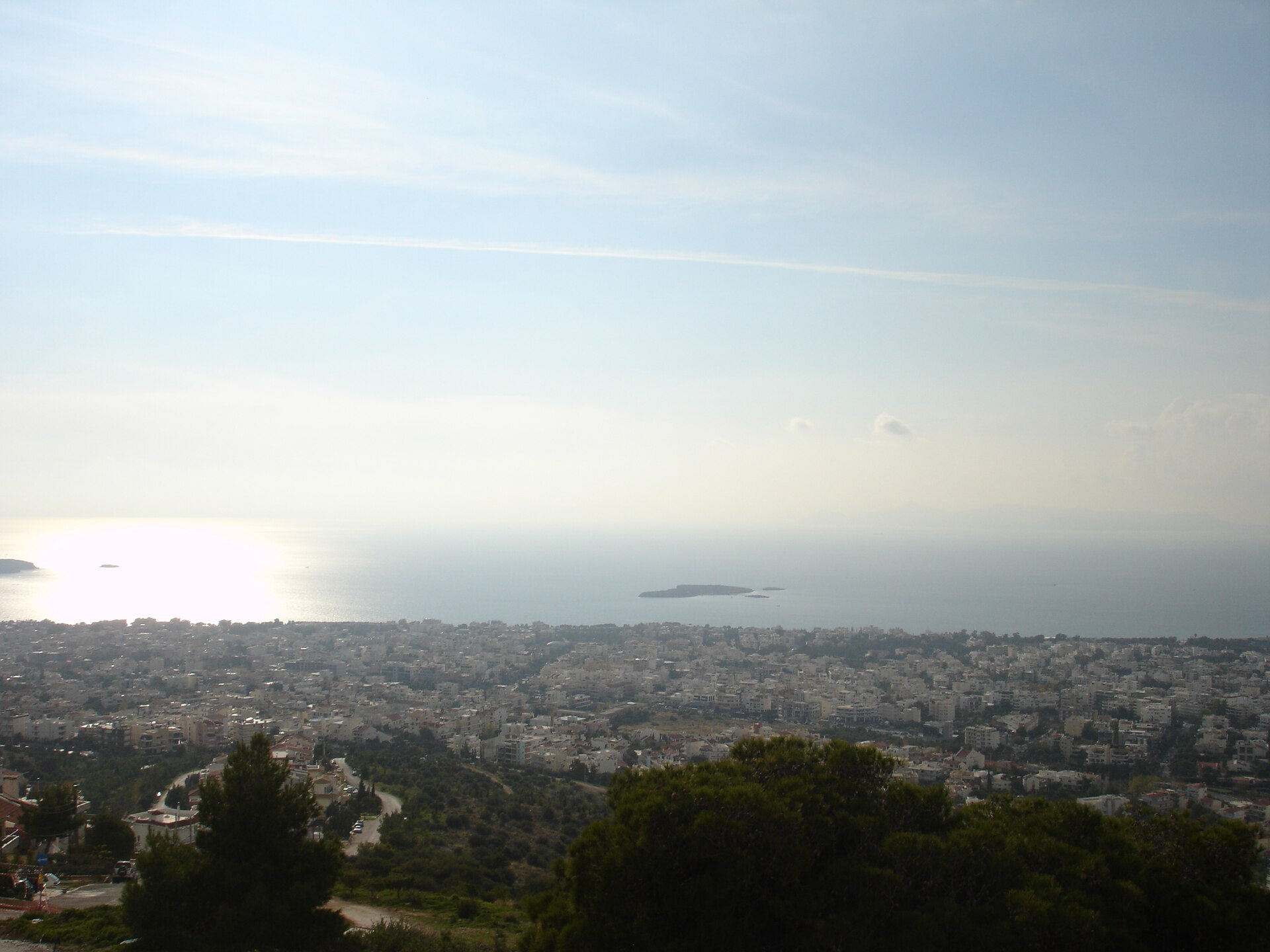 چشمانداز آتن در یونان