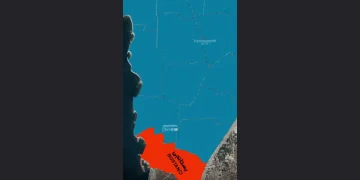 نمایی از ویدیوی معرفی مناطق ترکیه روی نقشه